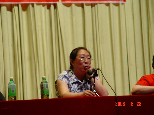 陈丽萍副院长临别赠言