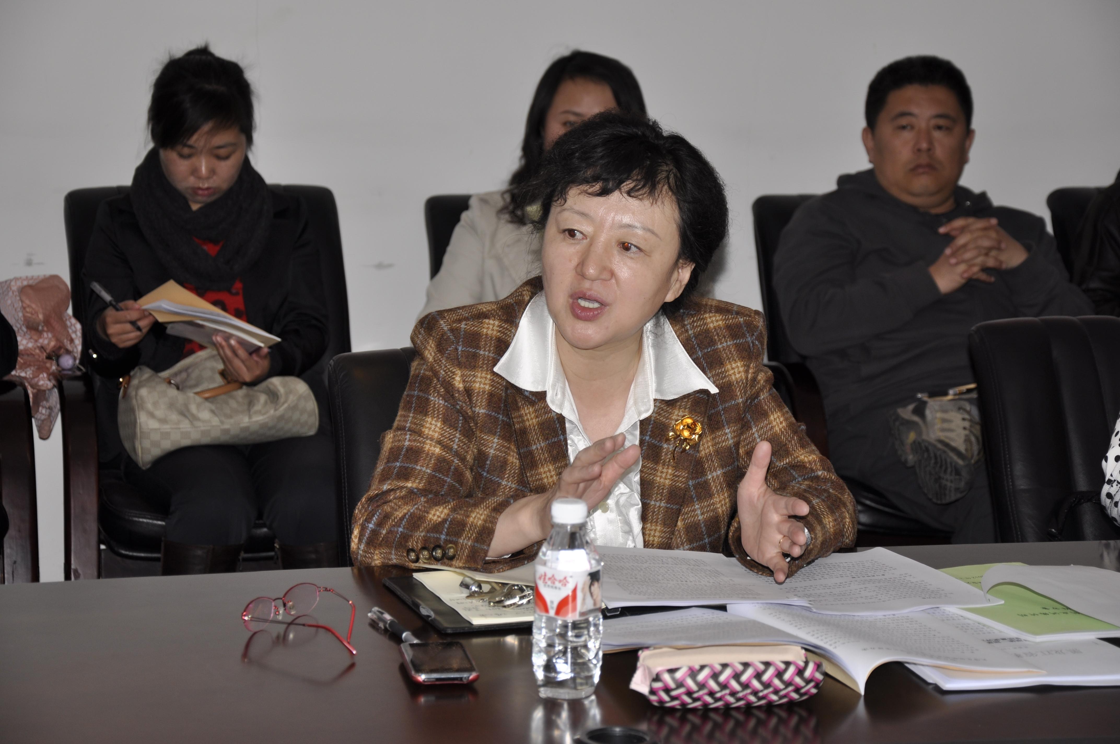 副校长张晓丹教授作重要讲话